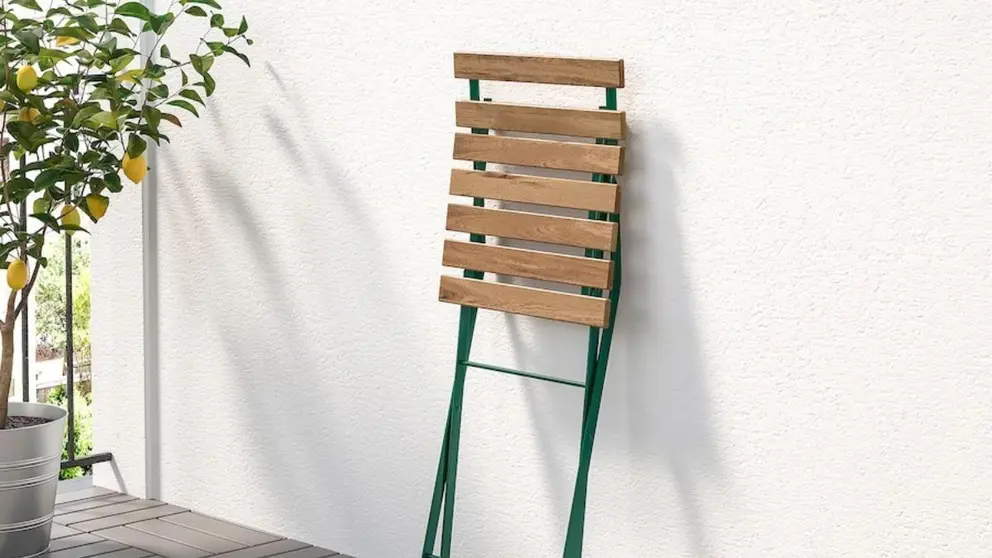 La mesa y sillas plegables estilo Feria de Sevilla o de Jerez llegan a Ikea: terrazas y balcones