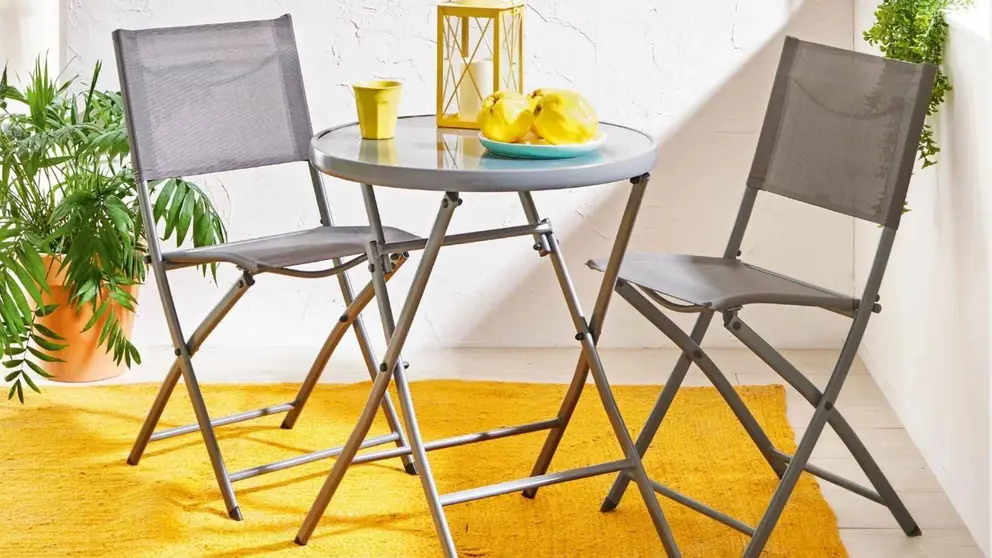 Conjunto de muebles de terraza Emys de Leroy Merlin