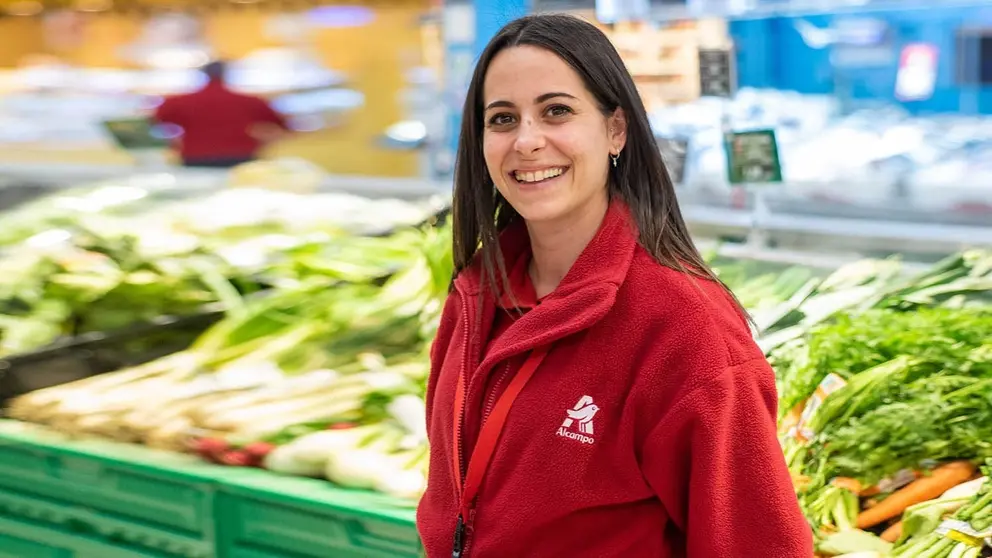 Trabajadora de Alcampo