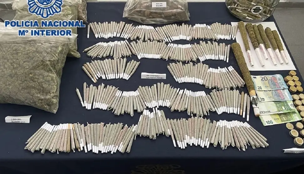 As&iacute; son los porros tama&ntilde;o XL que se distribuyen a 1.000 euros en Marbella