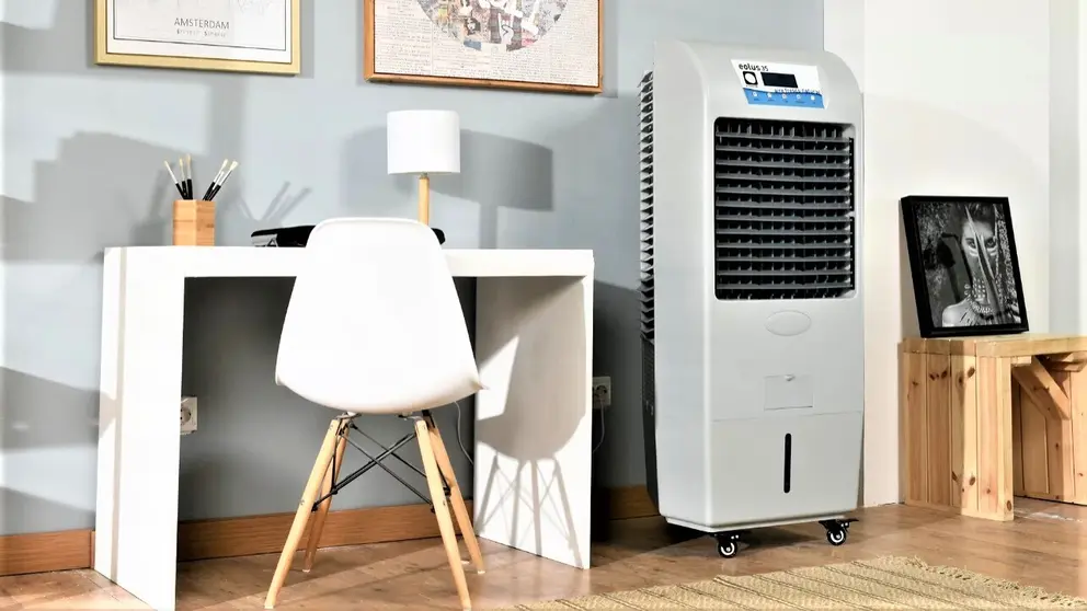 El climatizador super potente que te puedes poner junto a la tumbona o dentro de casa lo tiene Leroy Merlin