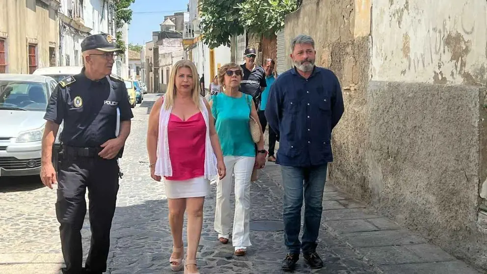 Visita a la calle Nueva de Jerez