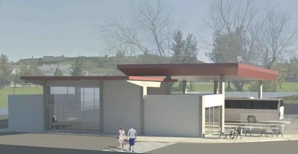 As&iacute; ser&aacute; la nueva estaci&oacute;n de autobuses de Lebrija (Sevilla). 1,2 millones de euros