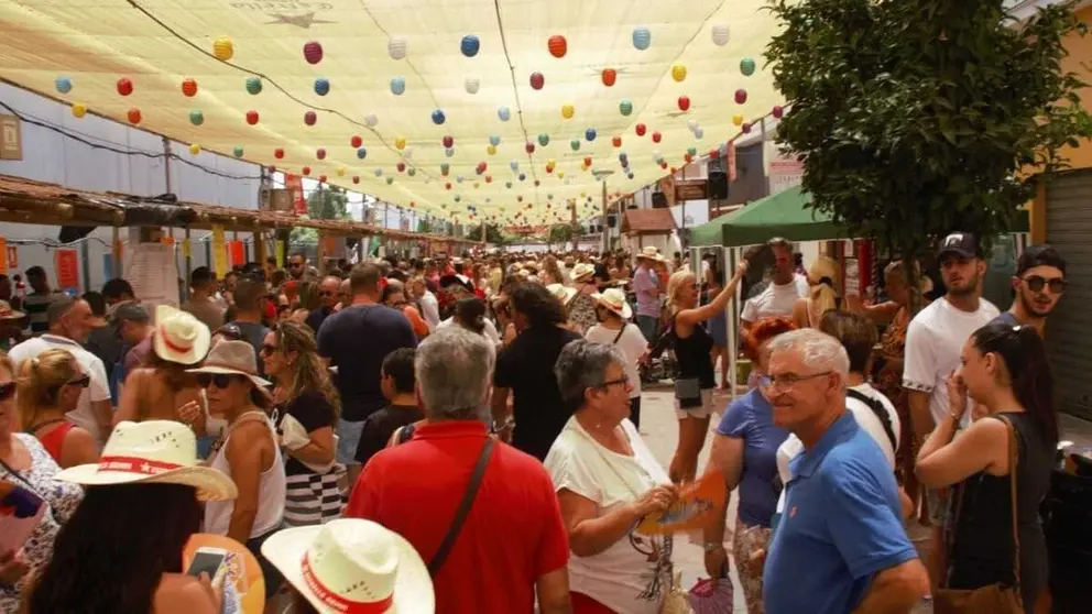 Sumisi&oacute;n qu&iacute;mica. Recibe un pinchazo en la feria de Almu&ntilde;&eacute;car y acaba en el hospital