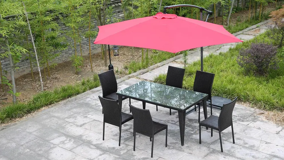 Llega la sombra a la terraza con la mejor sombrilla de Amazon