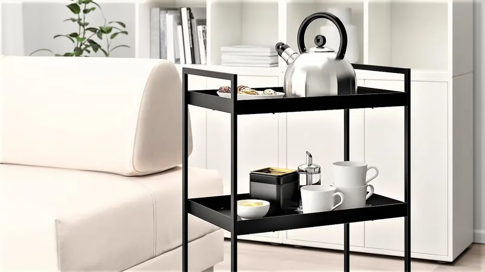El carrito multiusos de Ikea tiene m&aacute;s posibilidades y usos que ninguno: cocina, ba&ntilde;o, sal&oacute;n o despacho
