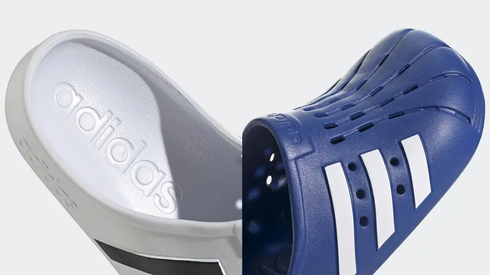 Los zuecos de moda son estas Adidas que no guardan pelusas en sus suelas y son ultra c&oacute;modas