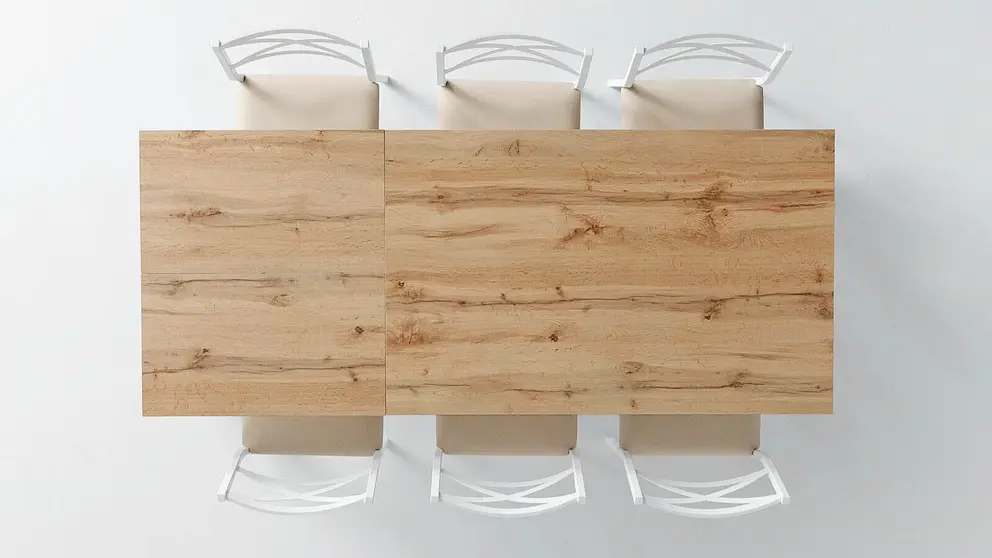 Vuelve el estilo a la cocina con una mesa de Leroy Merlin elegante y moderna