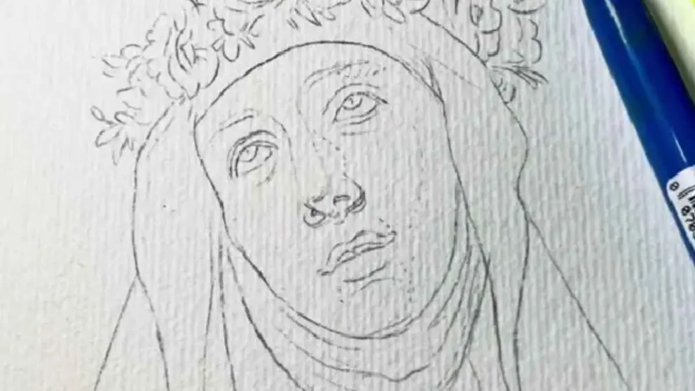 Pintura de Pol Tattoo con bol&iacute;grafos BIC