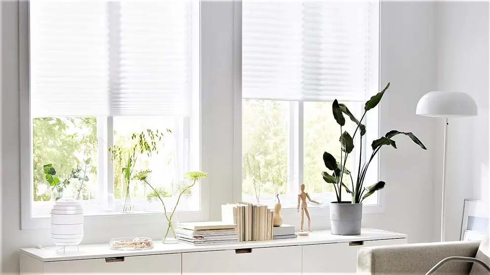 Estor plisado modelo SCHOTTIS de Ikea