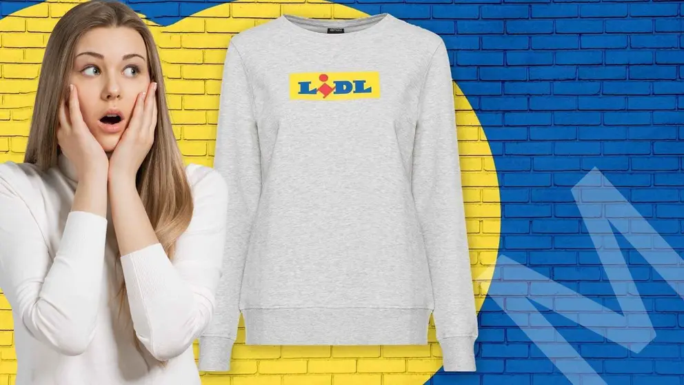 Lidl vende una sudadera de mujer para que le hagas publicidad