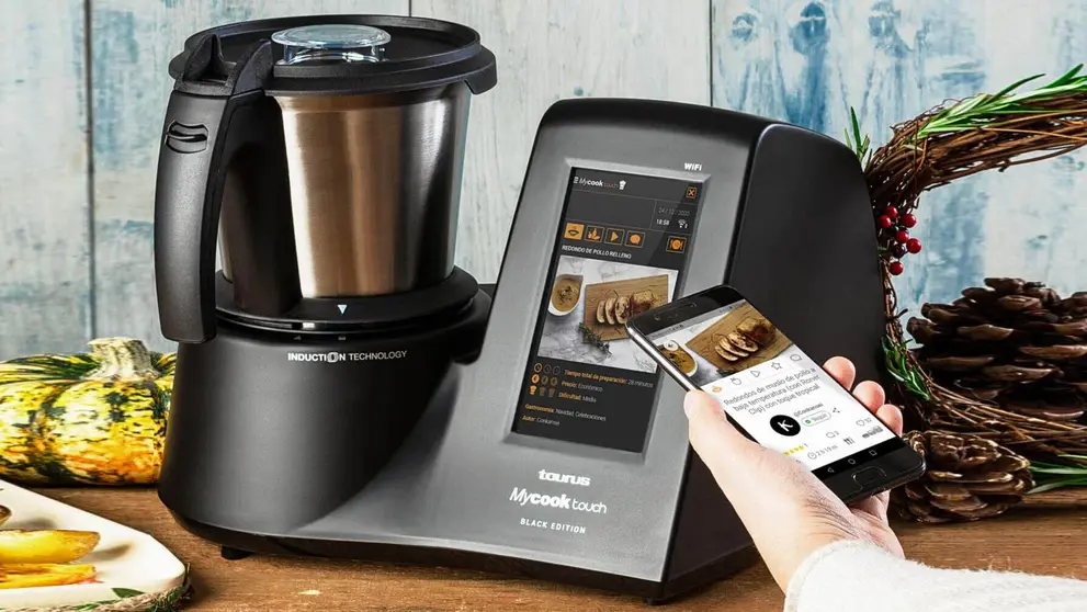 Taurus instala una tablet en el robot de cocina m&aacute;s completo que encuentras en Amazon