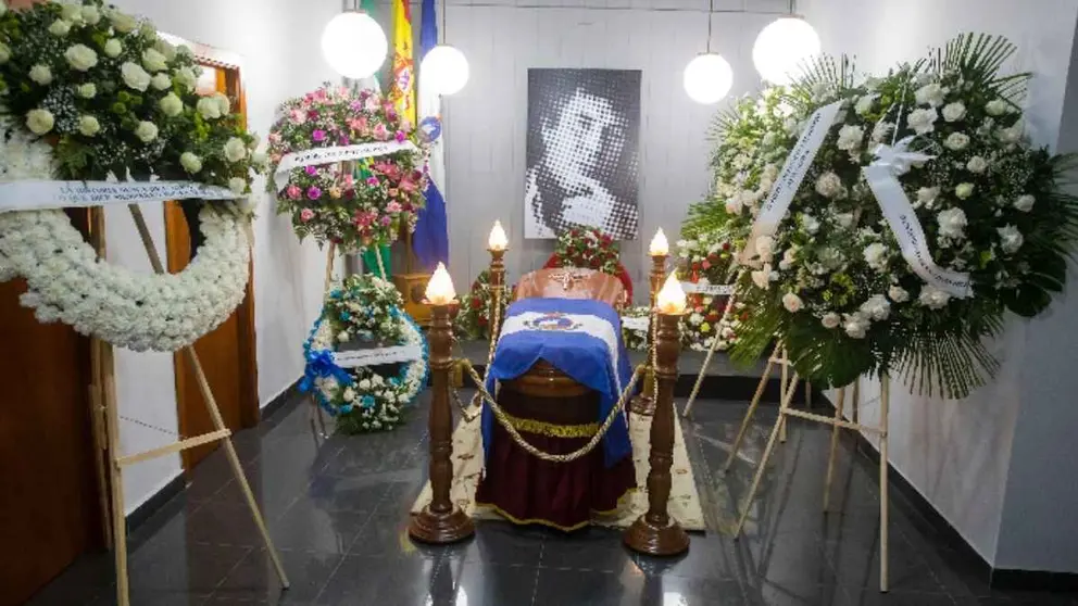 Capilla ardiente de Jes&uacute;s Quintero