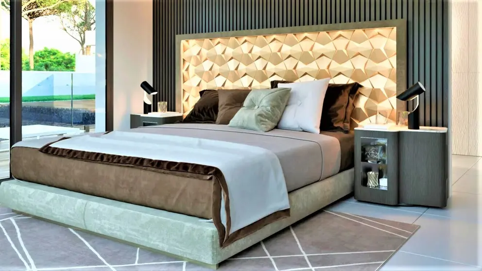 El mueble dorado para tu cama de Leroy Merlin de lo m&aacute;s llamativo de la temporada