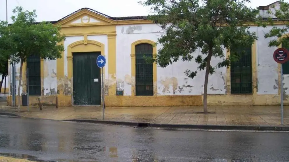 Casco de bodega en la calle Circo de Jerez