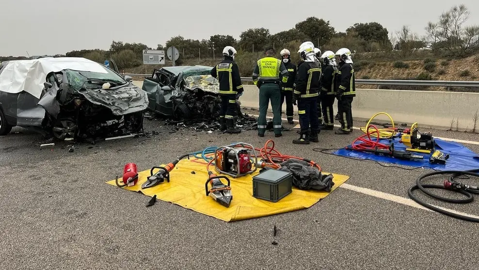 As&iacute; ha sido el accidente de tr&aacute;fico con un muerto y 3 heridos en la N-432 a la altura de C&oacute;rdoba