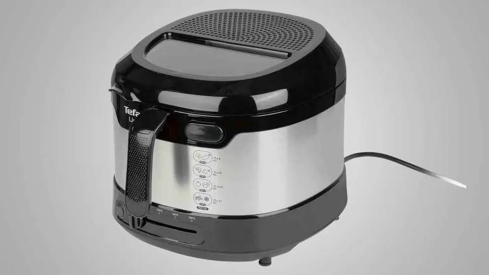 Freidora de acero inoxidable Tefal de Lidl