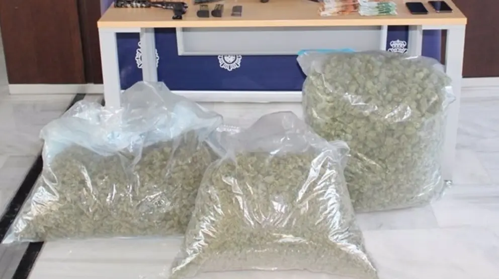 Este es el gran golpe contra una banda dedicada al tr&aacute;fico internacional de drogas en Granada