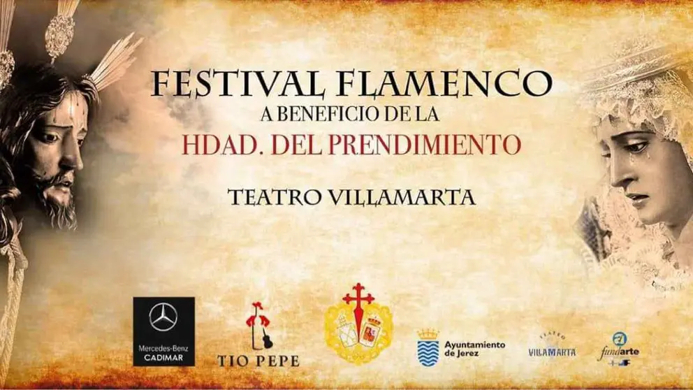 Festival Flamenco organizado por la Hermandad del Prendimiento