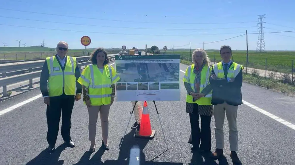Concluyen con dos meses de antelaci&oacute;n las obras en la autov&iacute;a entre Chipiona y Jerez