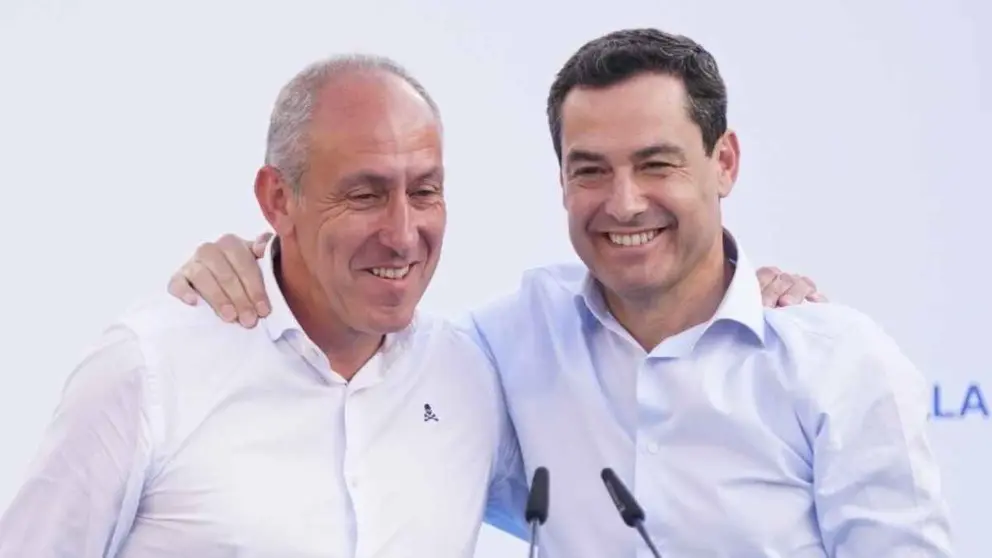 Jos&eacute; Mar&iacute;a Soriano y Juanma Moreno