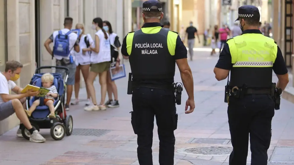 Polic&iacute;as locales de M&aacute;laga