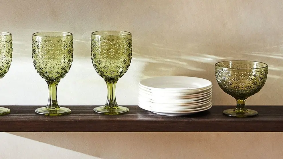 Set de relieve cristal de Zara Home