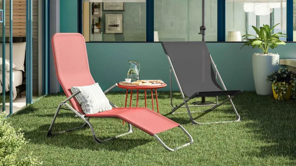 Hamaca de exterior plegable NATERIAL Biganos de Leroy Merlin