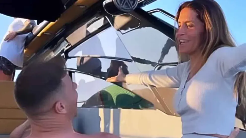 Joaqu&iacute;n y Susana durante sus vacaciones en Ibiza