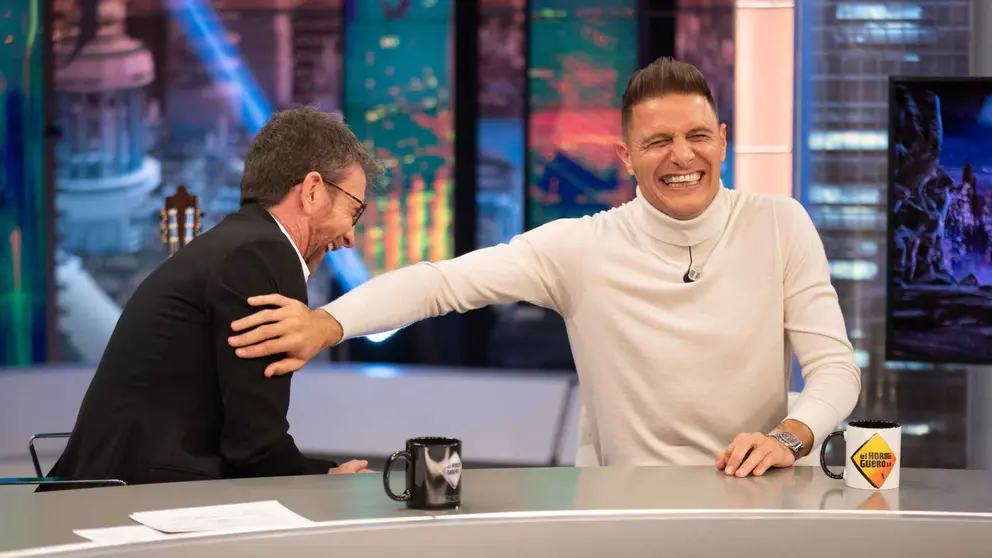 Joaqu&iacute;n y Pablo Motos en 'El Hormiguero'