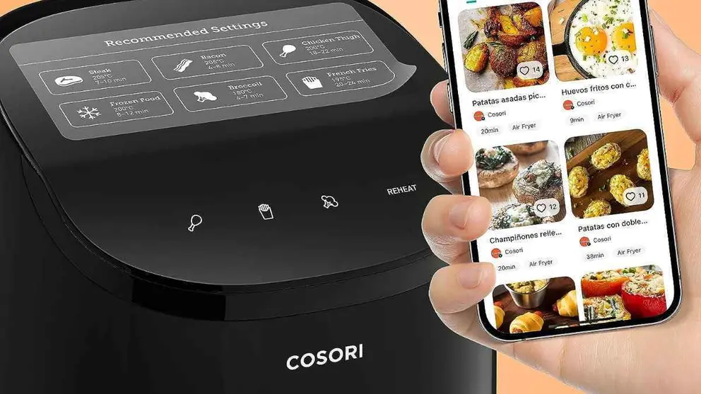 Freidora de aire COSORI _CAF-LI211 de Amazon