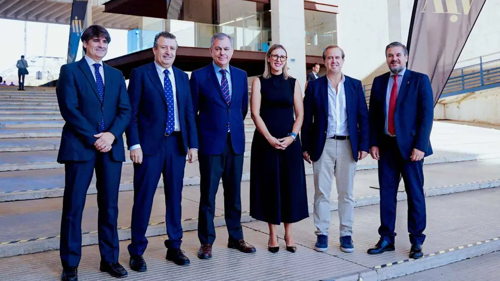 Jos&eacute; Luis Sanz en su visita a la inauguraci&oacute;n de Al-Andalus Innovation Venture 2023