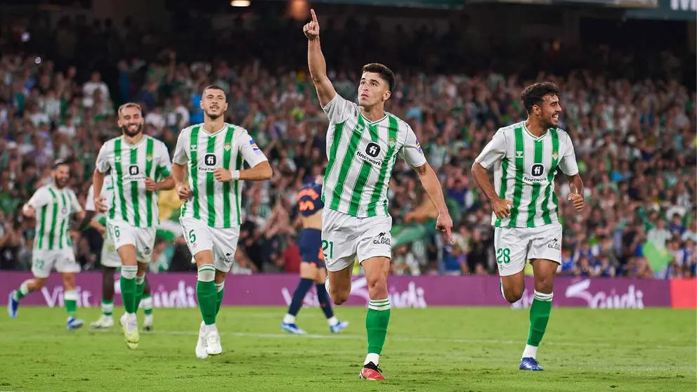 Gol de Marc Roca en el Real Betis - Valencia CF | Salvador L&oacute;pez Medina para El MIRA
