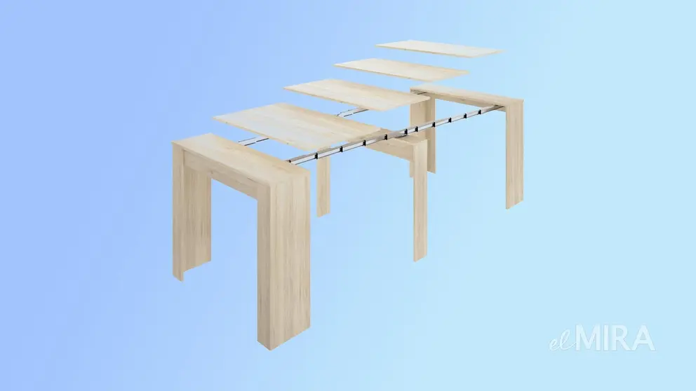 Mesa extensible de Leroy Merlin