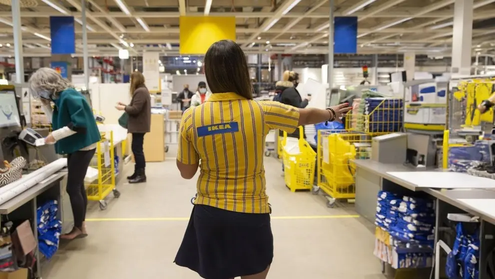Terminal de autopago en Ikea