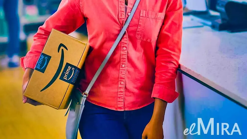 Recogiendo un pedido de Amazon