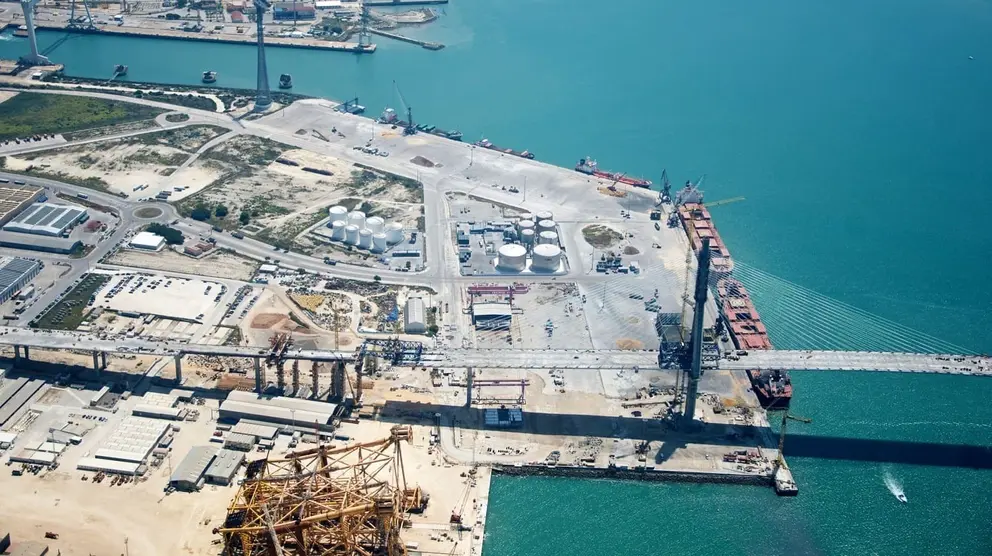 Estas son las nuevas mejoras previstas para el muelle de La Cabezuela en Puerto Real