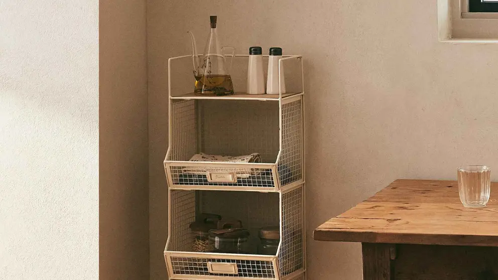 Mueble de almacenaje de 5 baldas de Zara Home