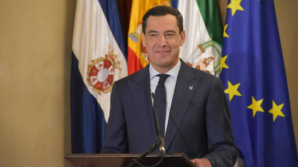 Visita institucional de Juanma Moreno al Ayuntamiento de Jerez | Foto: Noelia Herrera (Jonocla) para El MIRA