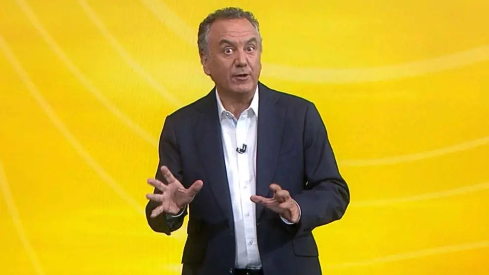 Roberto Brasero da la predicci&oacute;n del tiempo en Antena 3