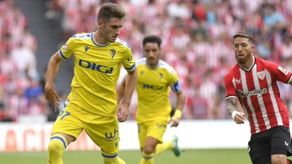 Robert Navarro debut&oacute; con el C&aacute;diz CF ante el Athletic Club de Bilbao | C&aacute;diz CF