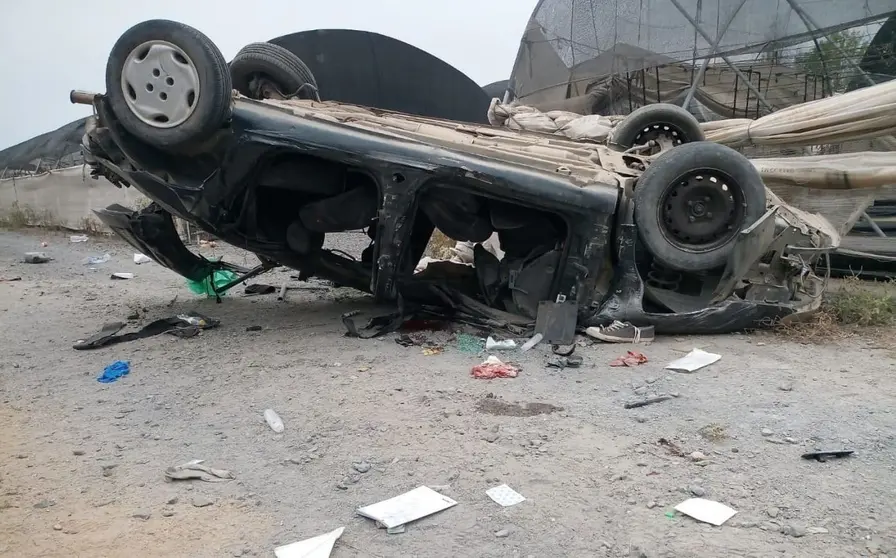 Muere un joven al quedar atrapado en su coche en un accidente en el camping de La Antilla