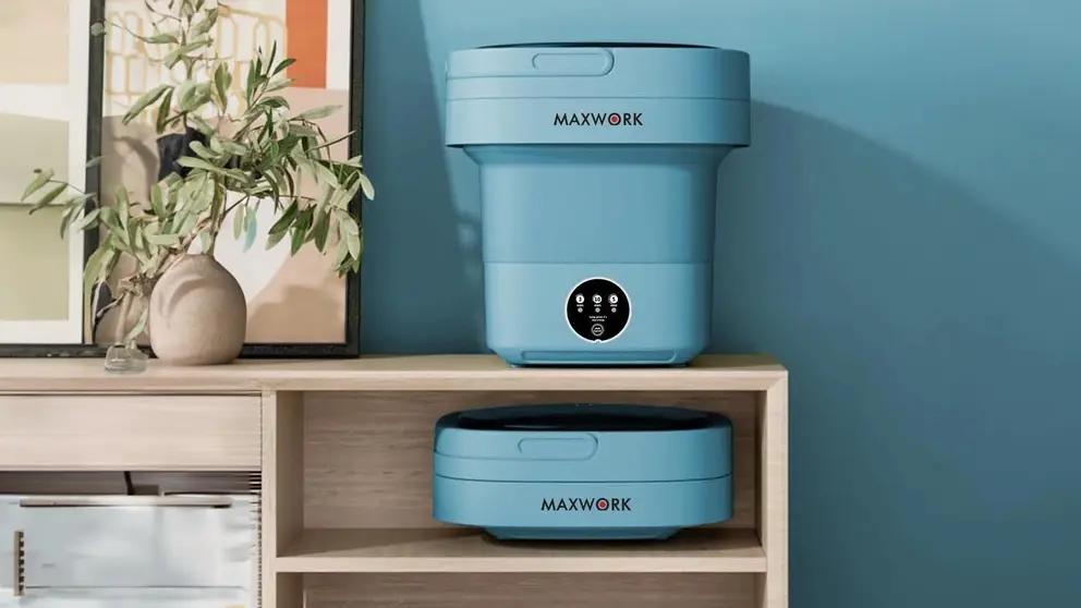 Mini lavadora de alta capacidad de 8 l con 3 modos de limpieza profunda