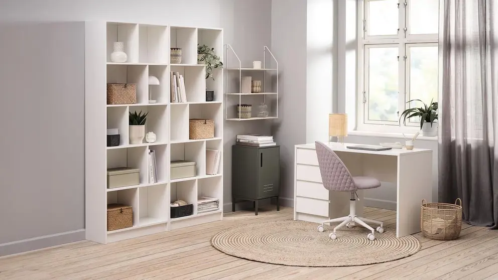 Ordena el dormitorio este invierno con esta estilosa estanter&iacute;a de JYSK (1)