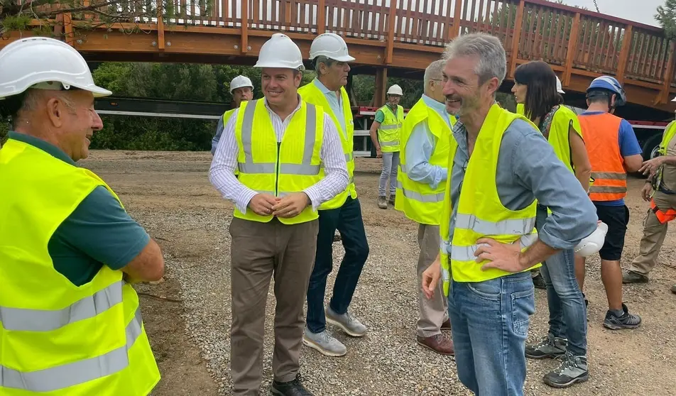 Ruta Eurovelo La Junta de Andaluc&iacute;a coloca la pasarela sobre el arroyo de Bolonia en Tarifa