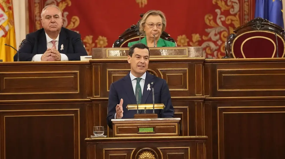 El claro aviso de Juanma Moreno en el Senado. La amnist&iacute;a es un retroceso para la democracia (1)