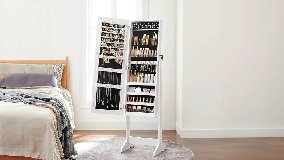 Espejo Joyero SONGMICS en Amazon