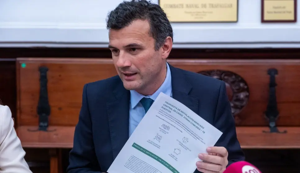 La cubierta del Mercado Central de C&aacute;diz contar&aacute; con una instalaci&oacute;n de placas fotovoltaicas