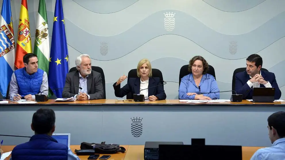 Garc&iacute;a-Pelayo en rueda de prensa