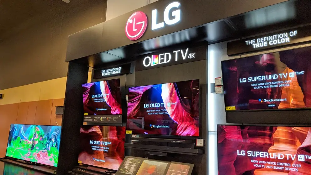 Cabecera de Televisores LG de alta definici&oacute;n